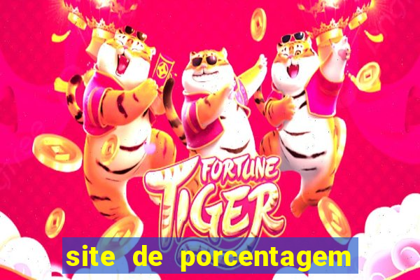 site de porcentagem slots pg